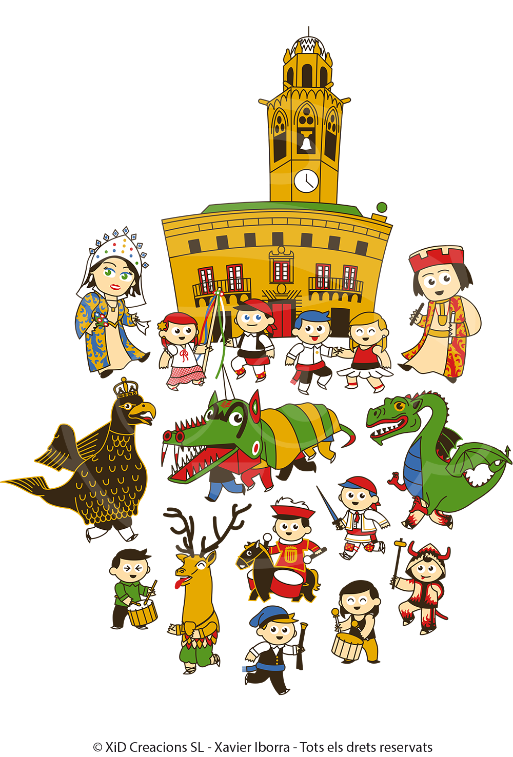 Samarreta Festa Major Cervera