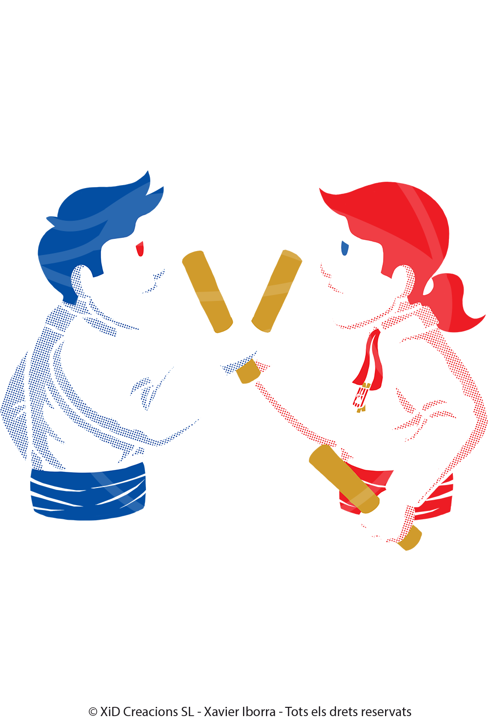 Samarreta Ball de Bastons de Montblanc