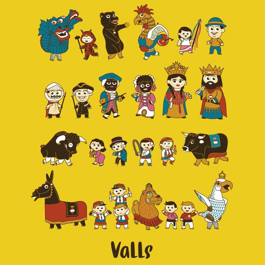 Samarreta seguici de Valls (2019) Samarreta seguici de Valls (2019)